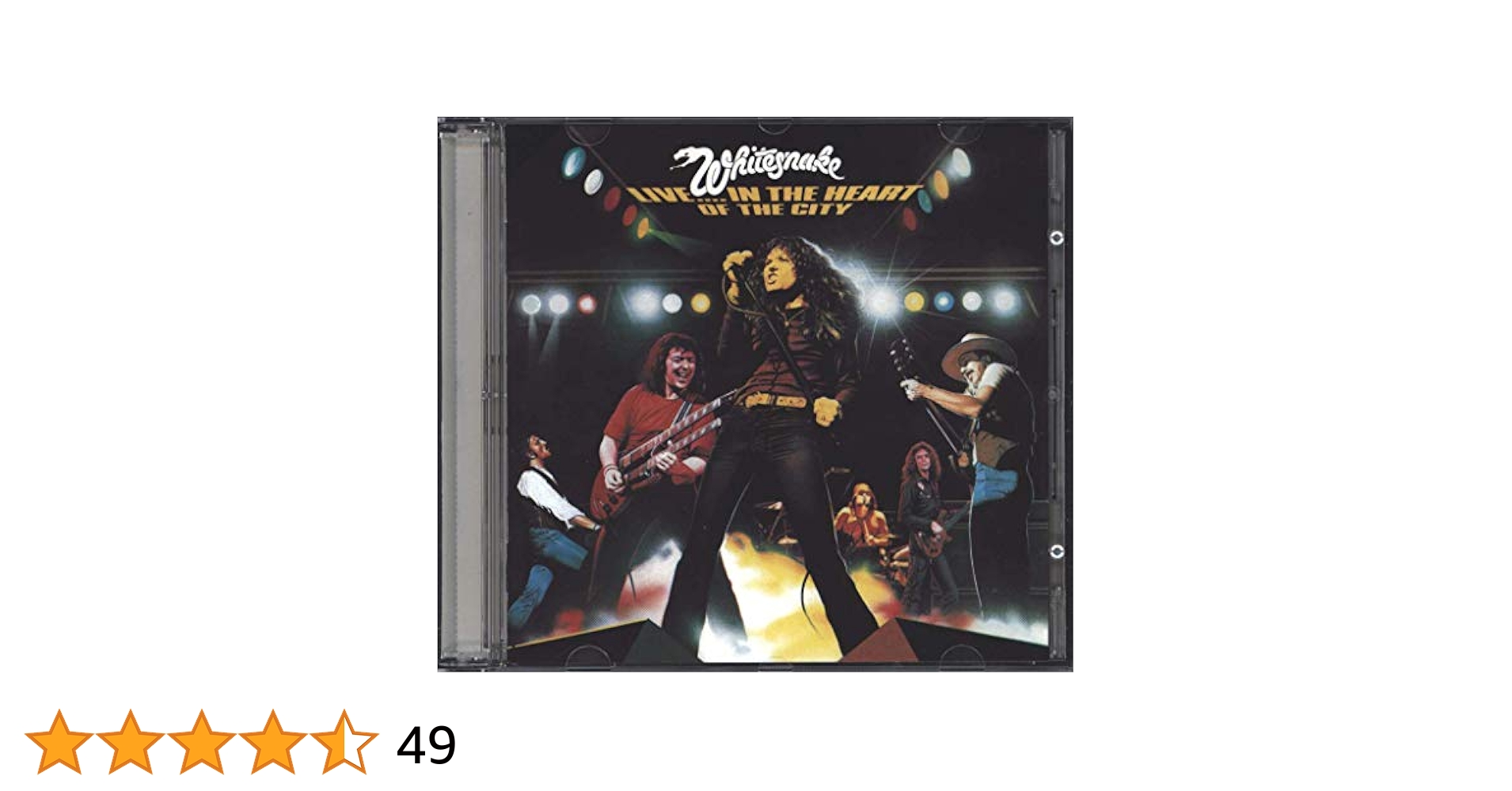 2CD Whitesnake Live....In The Heart Of The City UICY93237PROMO Sunburst 紙ジャケ プロモ /00220 Whitesnake – Live In The Heart Of The City – Cassette